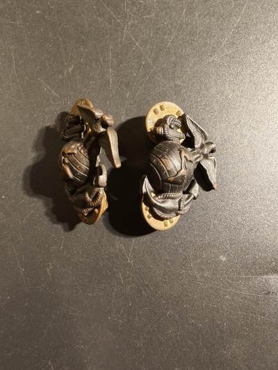 老王徽章第172期 - 美国海军陆战队领章一组    低可视度版