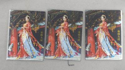 龙虎卡牌-六九场（无佣金，周六结拍，欢迎送拍） - 粗闪3张 奇点 杨玉环三宫