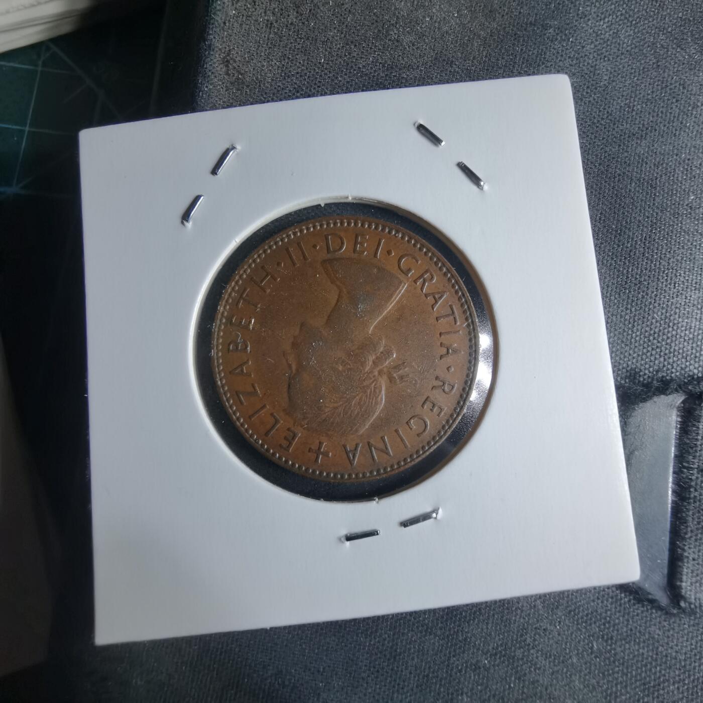 沼泽如烟--第946场 澳大利亚1954年半便士