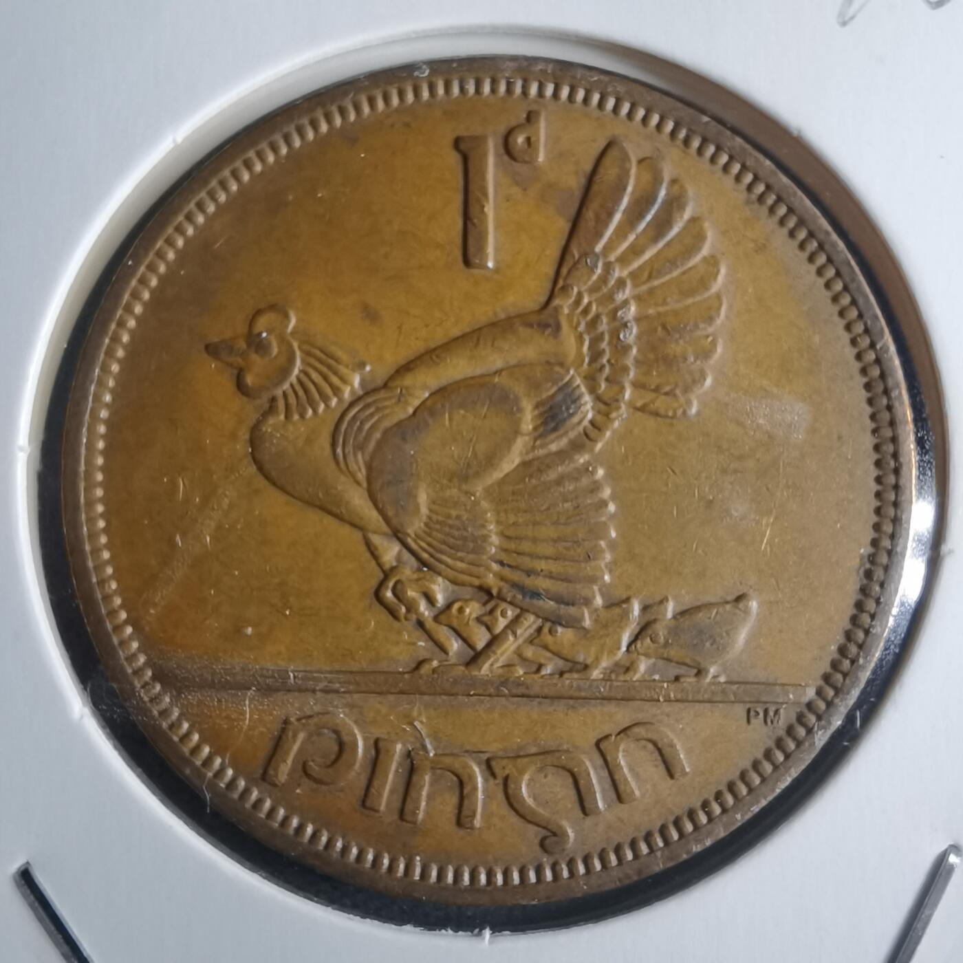 沼泽如烟--第946场 爱尔兰1965年1便士