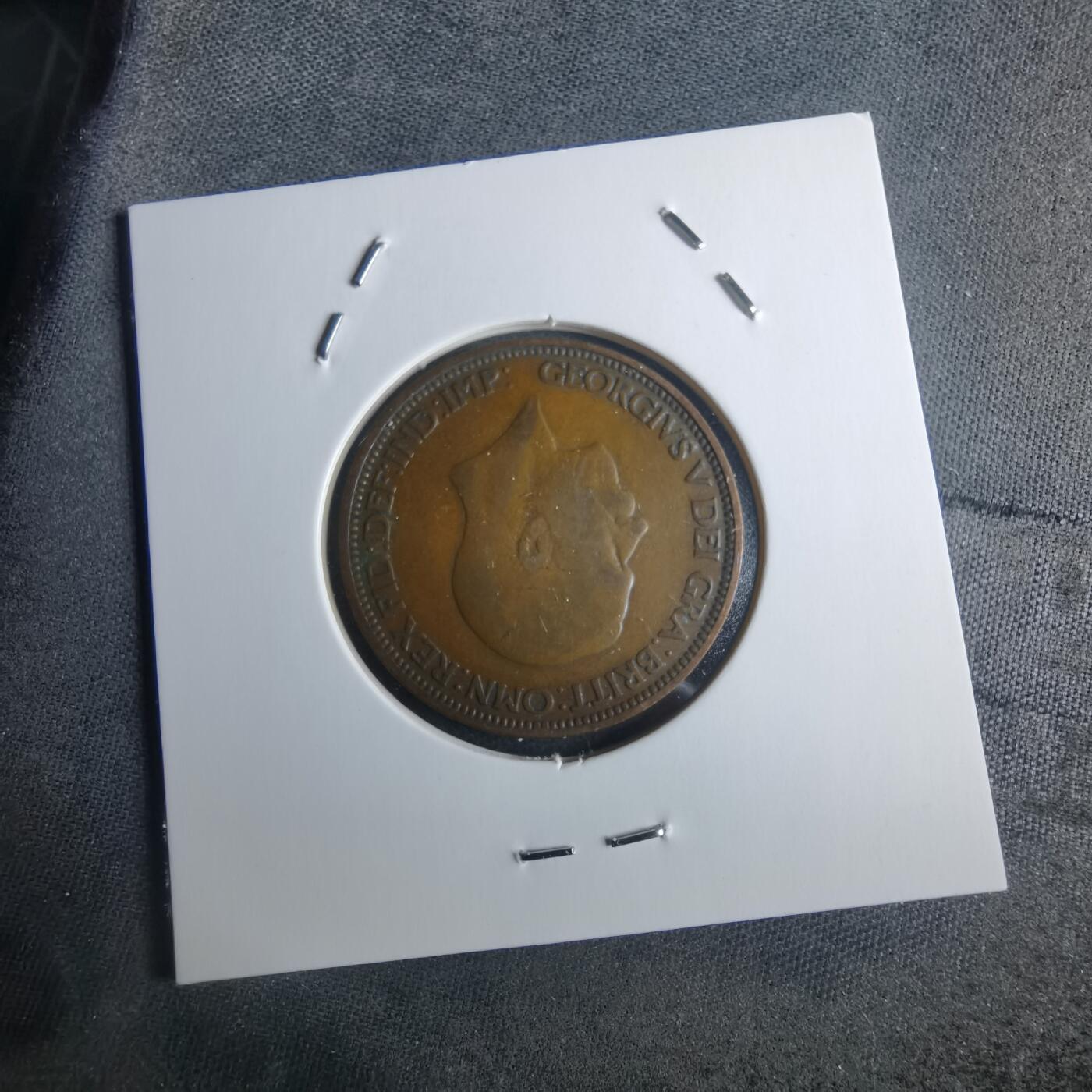 沼泽如烟--第946场 英国1931年半便士