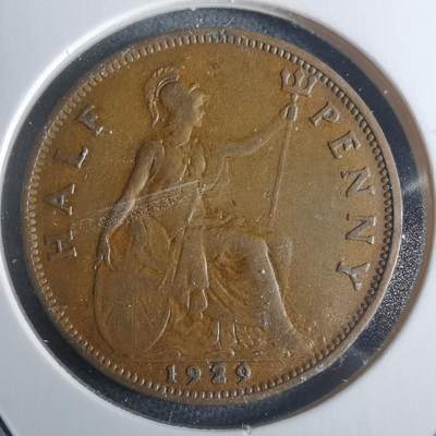 沼泽如烟--第946场 - 英国1929年半便士