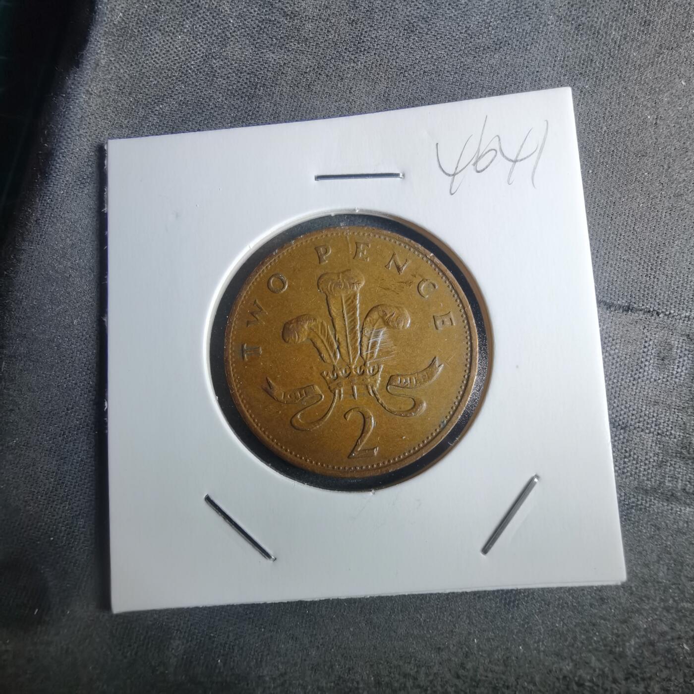 沼泽如烟--第946场 英国1989年2便士