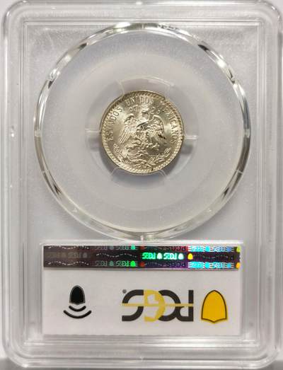 博洋堂世界钱币拍卖第154期（全场包邮） PCGS MS65 墨西哥1942年鹰洋20分银币