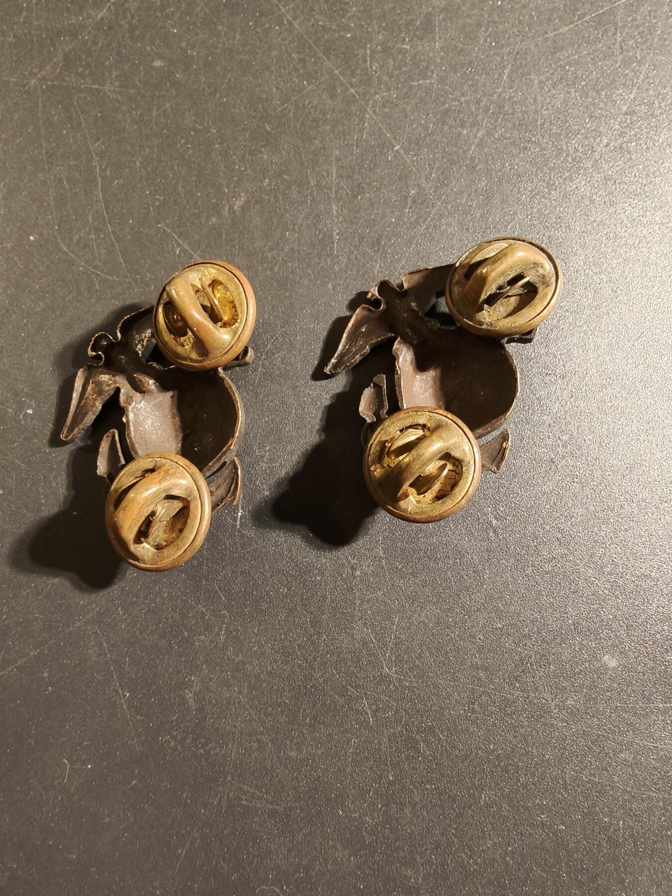 老王徽章第172期 美国海军陆战队领章一组    低可视度版