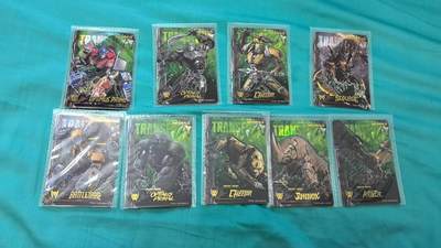 龙虎卡牌-六九场（无佣金，周六结拍，欢迎送拍） - 9张不重复 卡游变形金刚 UR卡