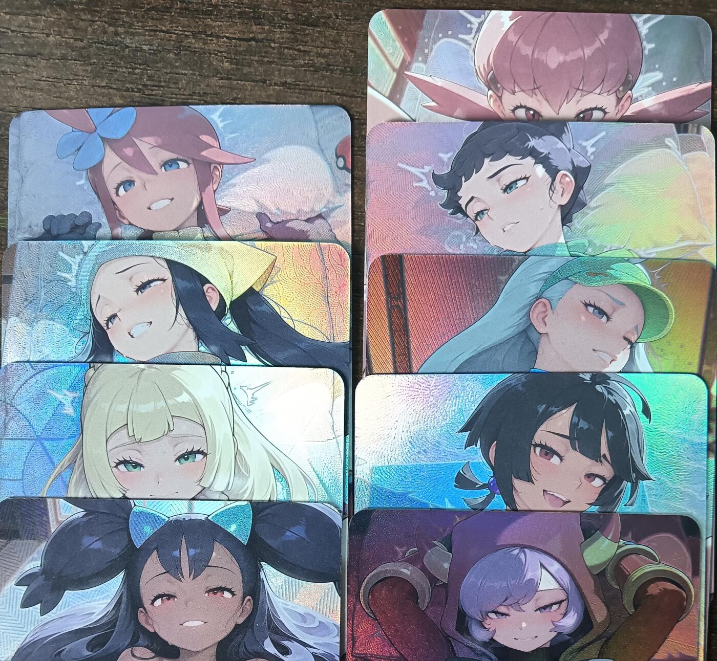 花开卡拍第53期（12月28号周日截拍，品控勿拍!!!拍品不寄存，运费5元，自制卡难免瑕疵，可能存在轻微撞角爆边等出厂瑕疵，品控介意勿拍！）