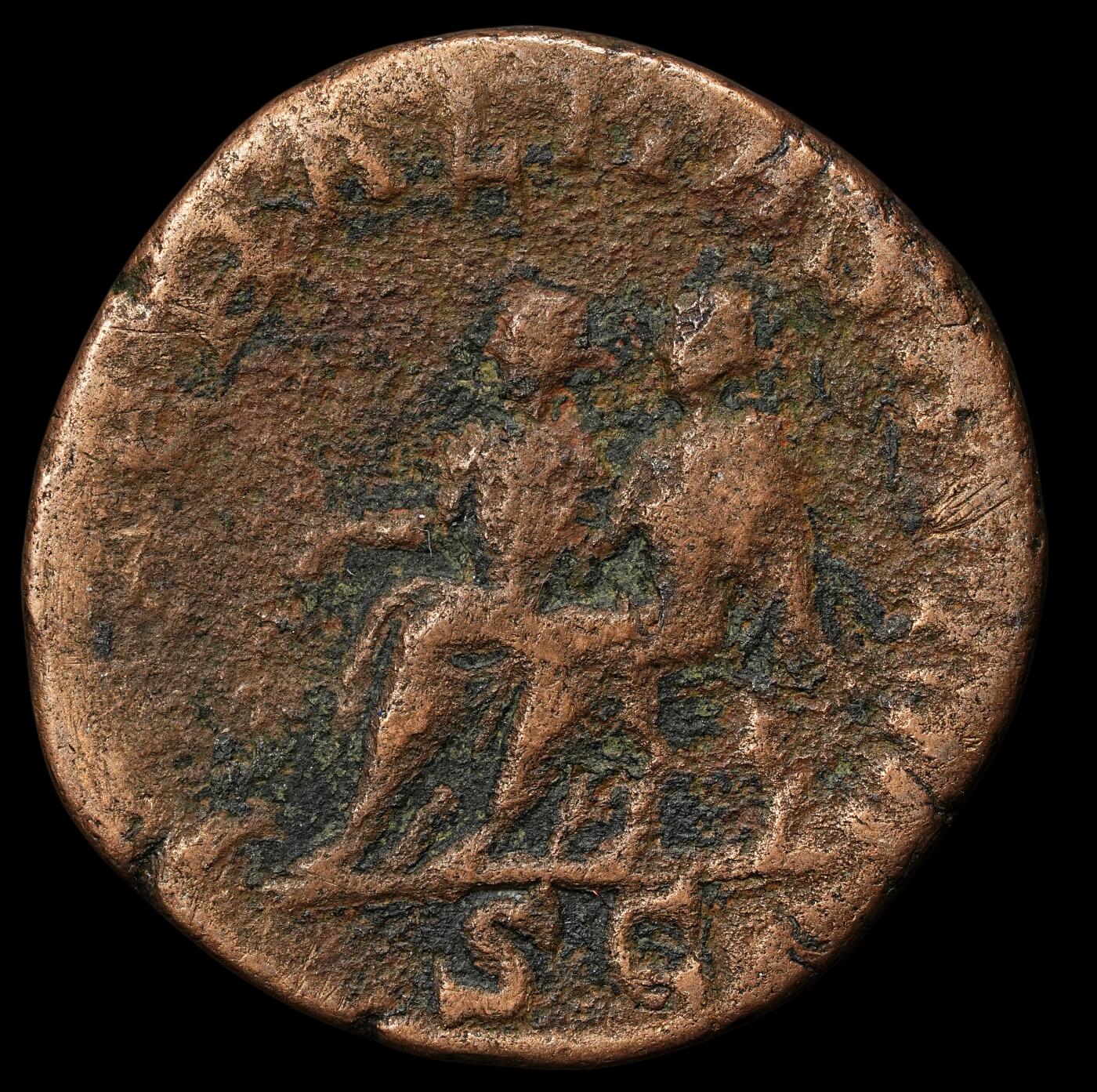 修遠堂世界钱币第九十九期 古罗马铜币 17.05g