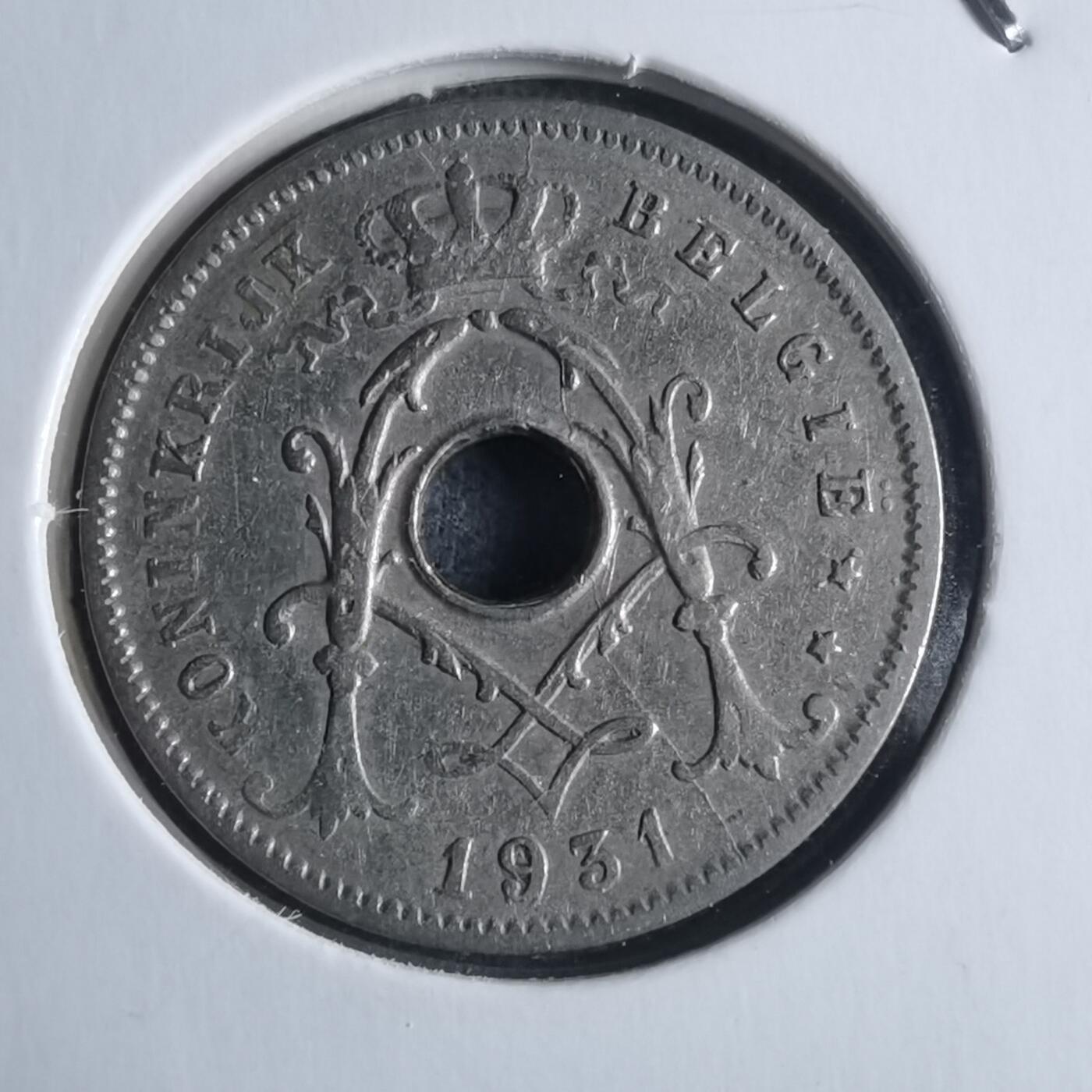 沼泽如烟--第946场 比利时1931年五分