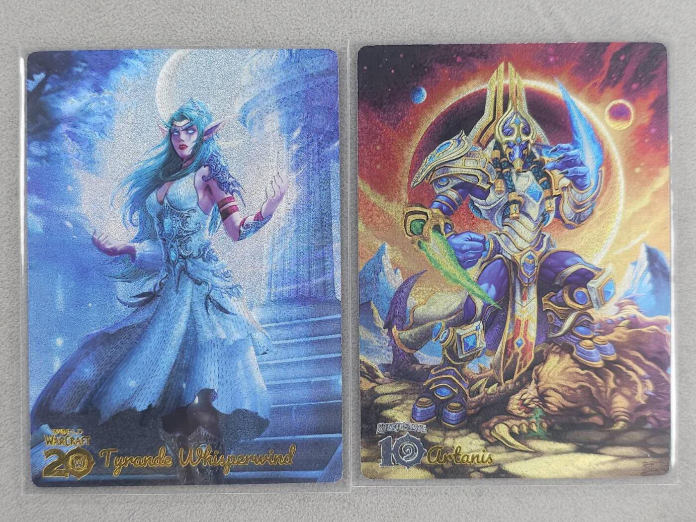 龙虎卡牌-六九场（无佣金，周六结拍，欢迎送拍） 粗闪2张 奇点 魔兽&星际