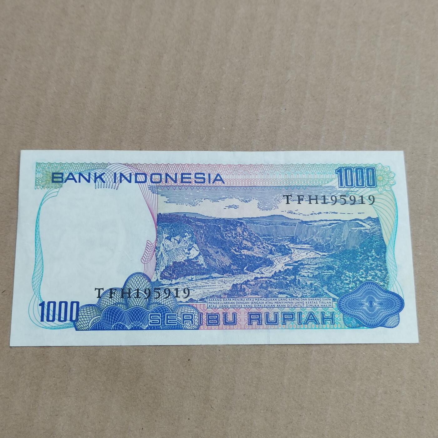 PCAI钱币  26-679  纸币证章小专场 印尼币 老版