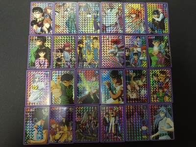 天玑星卡拍第154期《12.25周四截拍》持续收拍收评中 满赠卡需备注 - 集英社 幽游白书 格子闪 36张