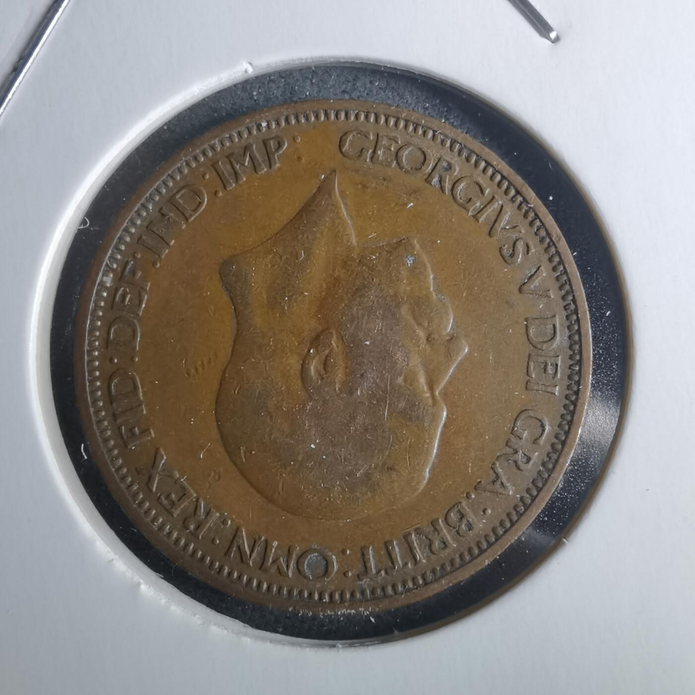 沼泽如烟--第946场 英国1936年半便士