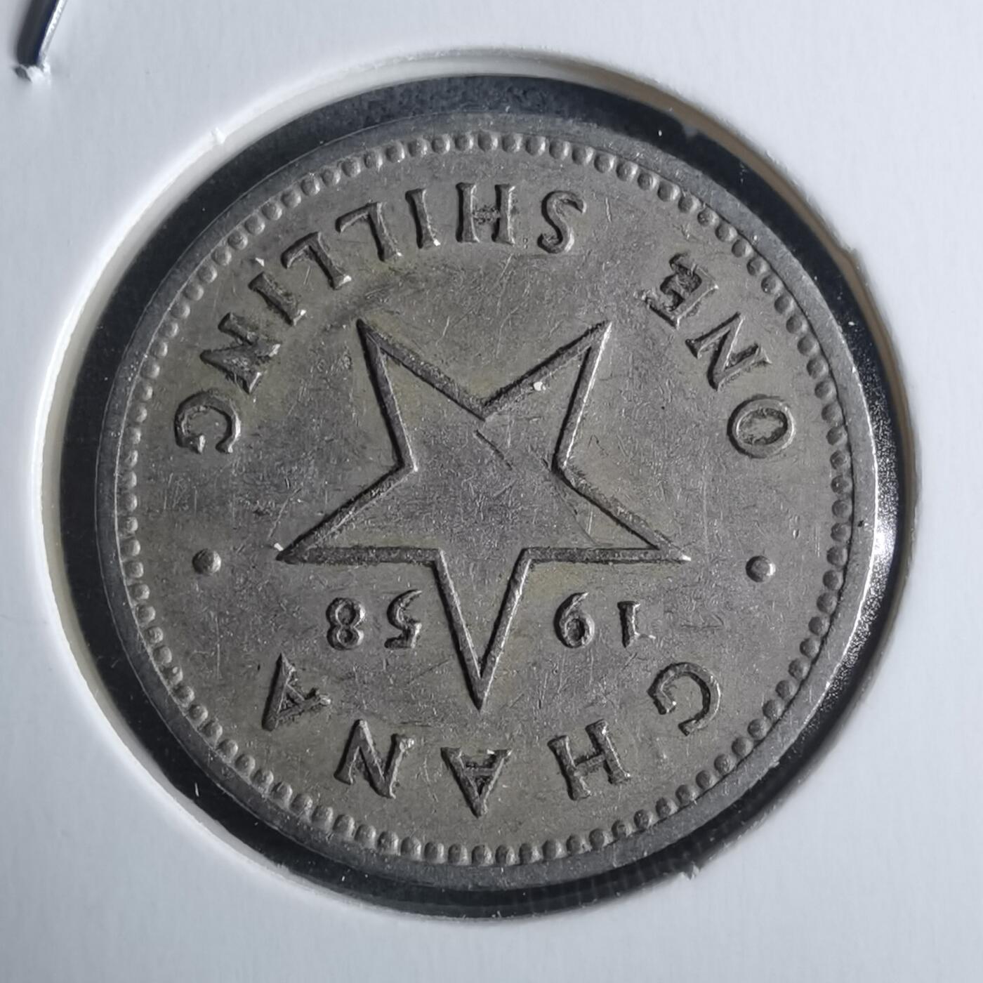 沼泽如烟--第946场 加纳1958年1先令