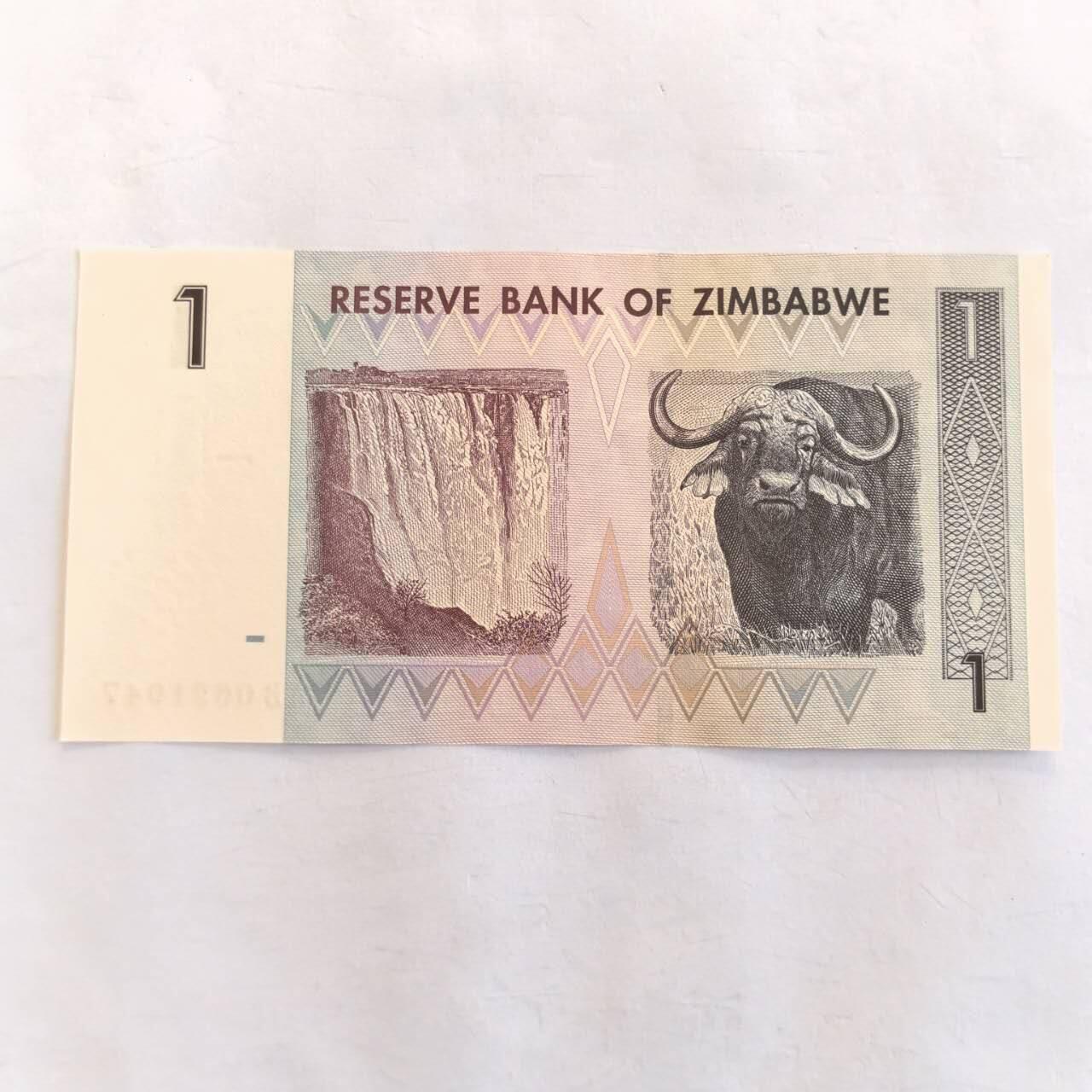 各国外币第105期 无佣金 津巴布韦 1元 2007年全新