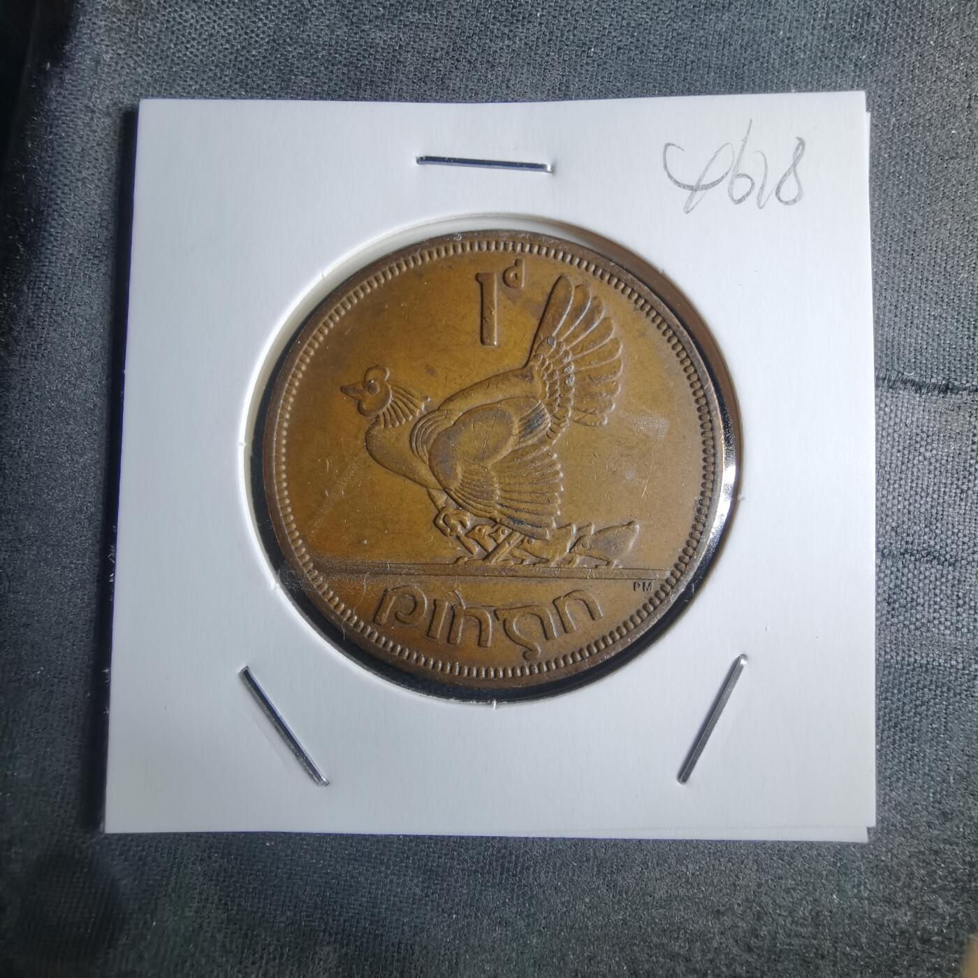 沼泽如烟--第946场 爱尔兰1965年1便士