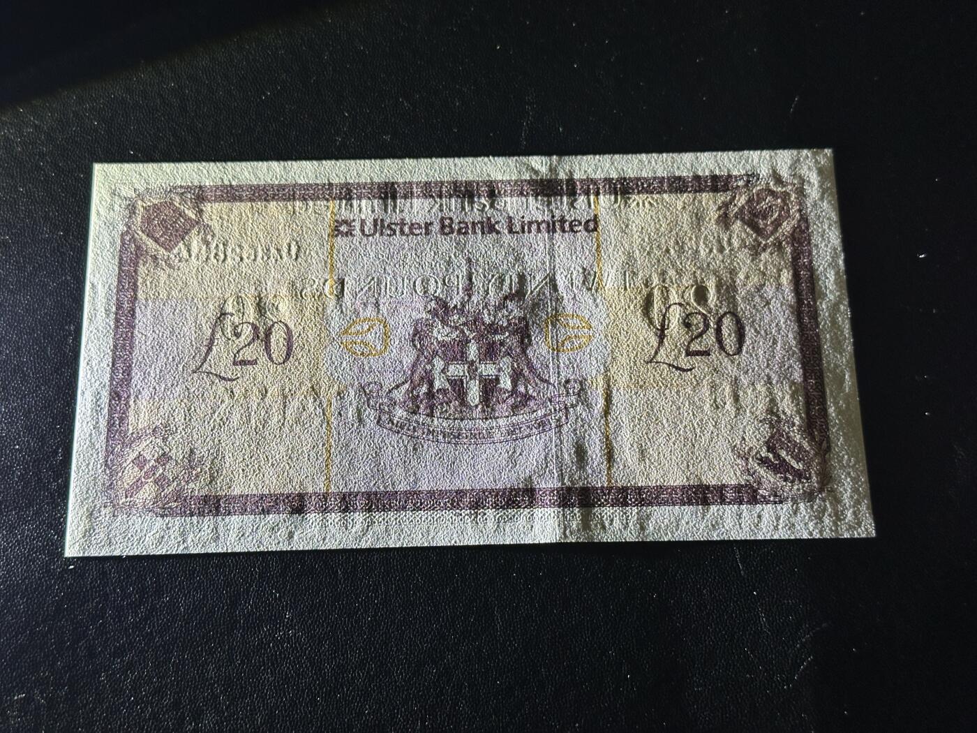 《外钞收藏家》第五百九十七期（年底收官场）（本平台长期征集拍品、欢迎藏友们联系合作） 2018年北爱尔兰阿尔斯特银行20镑 全新UNC