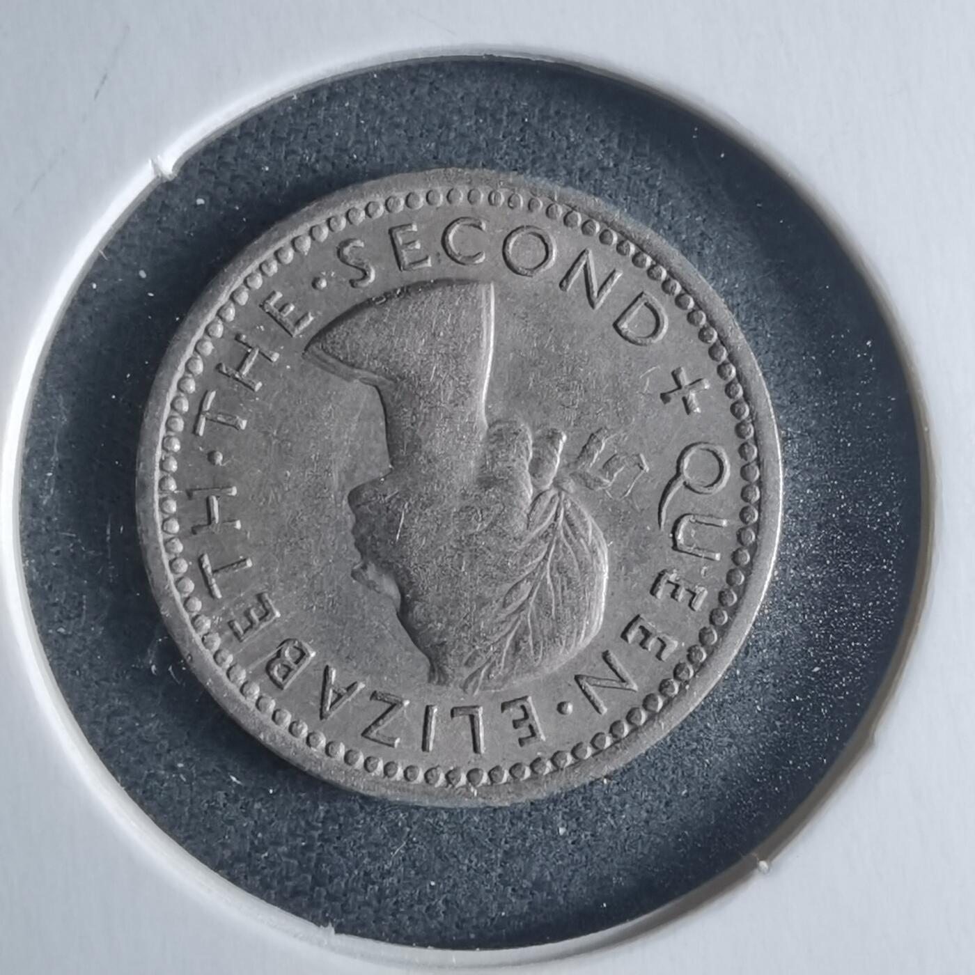 沼泽如烟--第946场 新西兰1955年3便士