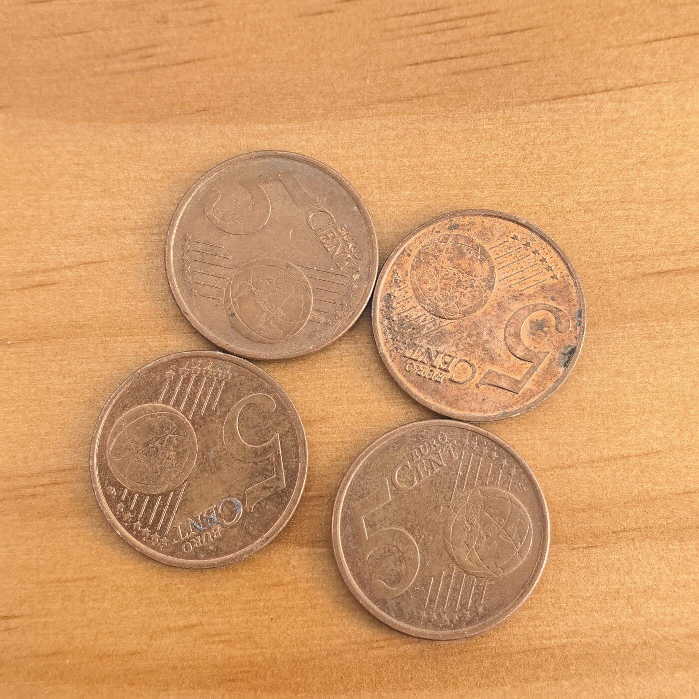 各国硬币第7期 无佣金 法国5殴分4枚