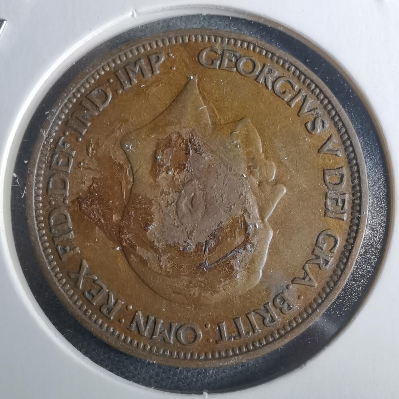 沼泽如烟--第946场 英国1929年半便士