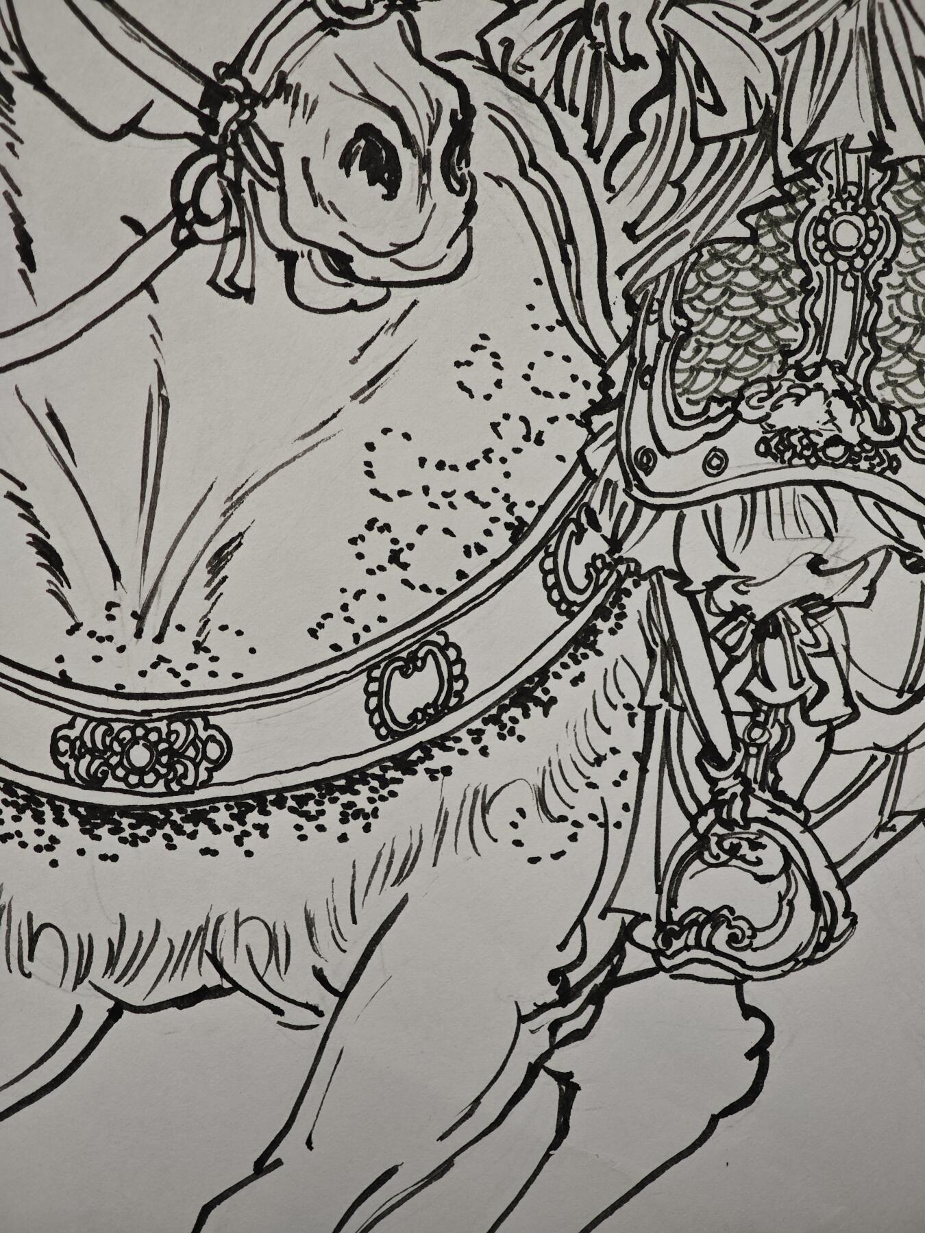 白泽拍卖卡牌手绘专场第30期（白金之夜 跨年大拍） 2021 胡洪手绘画 2张 扈三娘  胡洪亲签 钤印