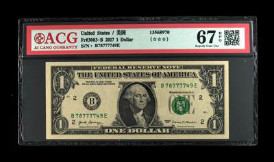 ACG美元 - 1美元狮子身7777