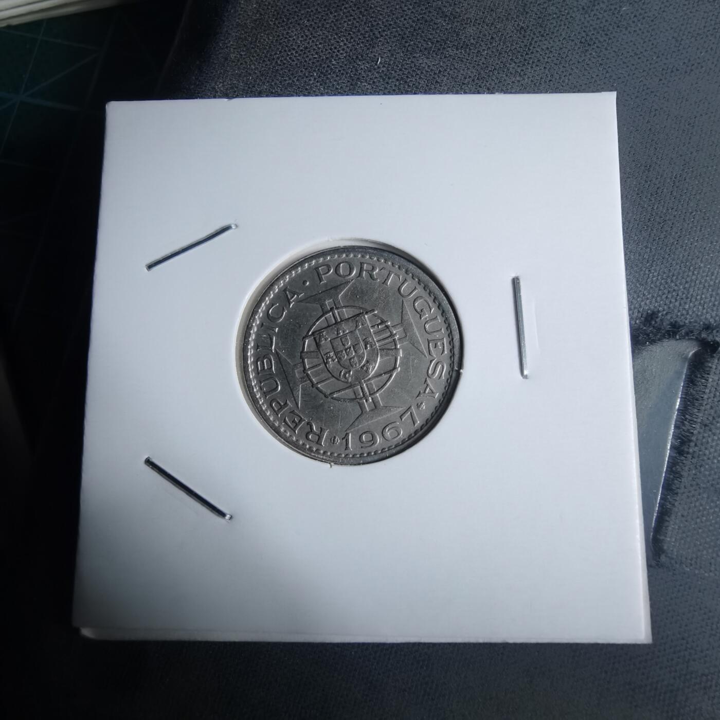 沼泽如烟--第946场 葡属安哥拉1967年2.5埃斯库多