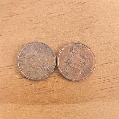 各国硬币第7期 无佣金 - 法国2殴分2枚