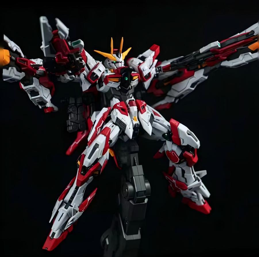 高达手办 初版带特典铁创 1/100 星恒 永恒裁决 合金骨架拼装模型双色外甲，全新未拼装！国创机甲系列，带原装盒说，板件齐全，细节丰富。