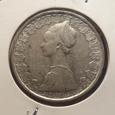 烟海杂币第12场 - 意大利500拉里银币