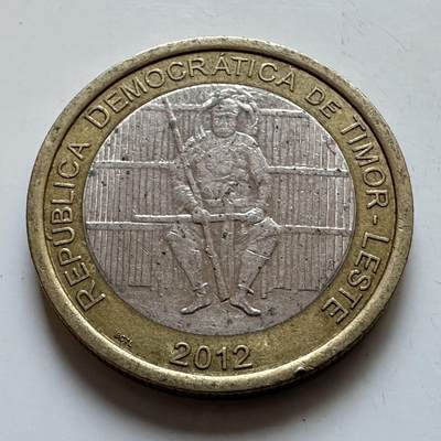 🌹外币初藏🌹🐯2025年第146场  每周二四六晚8️⃣点 接代拍 - 东帝汶2012年100分