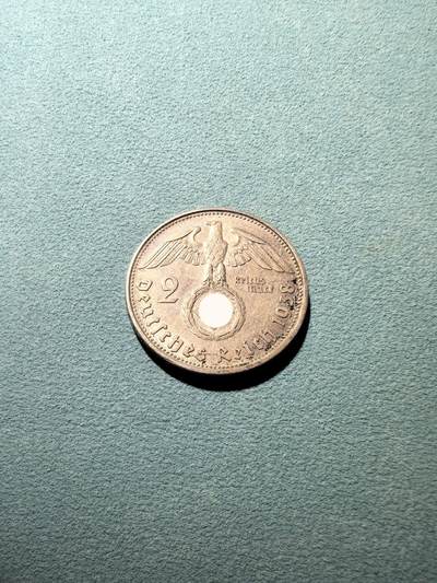 盛世勋华——号角文化勋章邮票专场拍卖第296期 - 德国（1939）1938年2马克银币