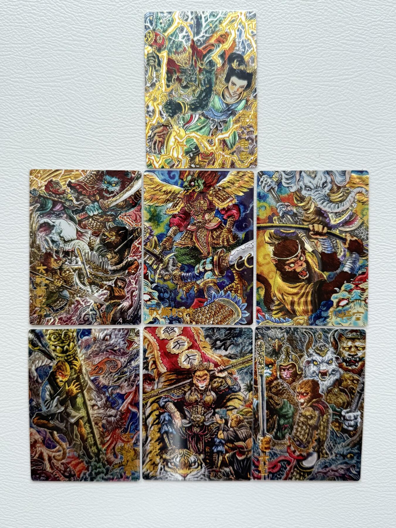 NO.19 好又多金牌大场，新店点关注不迷路！每周一站式配齐，方便凑单！（周6晚8点截拍，卖家送拍0抽成！） 【375/500编】卡有江湖 狮驼岭三战 龙宫借宝 七魔王 齐天大圣 雷公电母 多吉西游记 粗闪浮雕冷烫7张