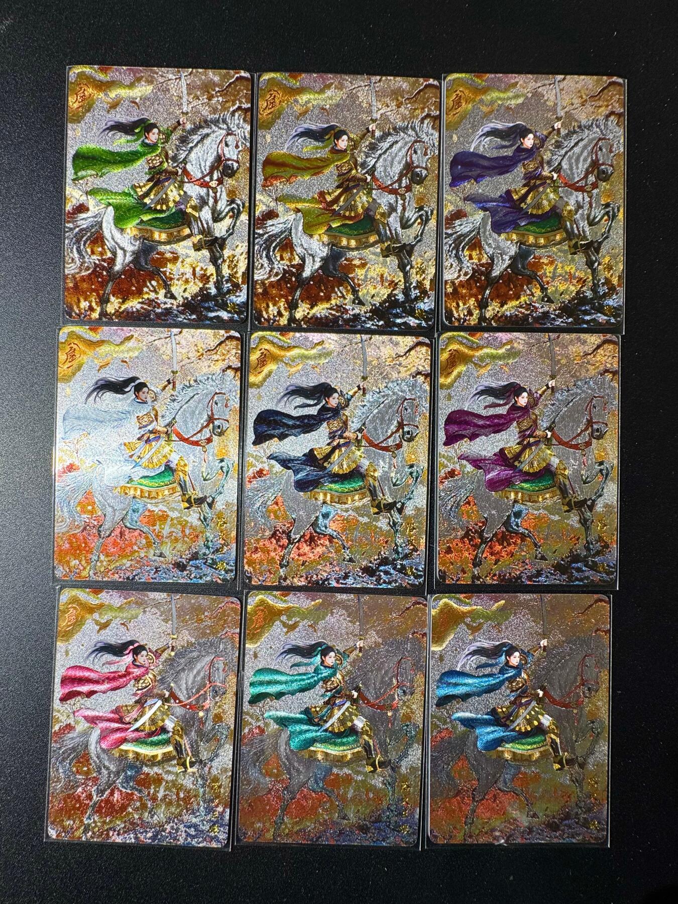 NO.19 好又多金牌大场，新店点关注不迷路！每周一站式配齐，方便凑单！（周6晚8点截拍，卖家送拍0抽成！） 山河潮玩 青朴 扈三娘 粗闪9张一套