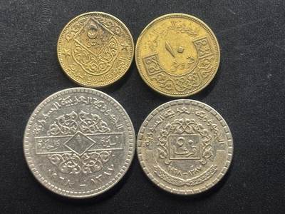 邮泉阁限时拍卖第三十八场 亚洲专场（硬币在国外。请付邮费6元。） - 叙利亚4枚