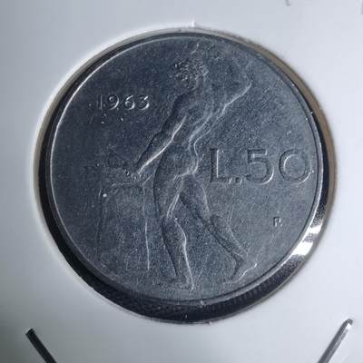 沼泽如烟--第945场 - 意大利1963年50里拉