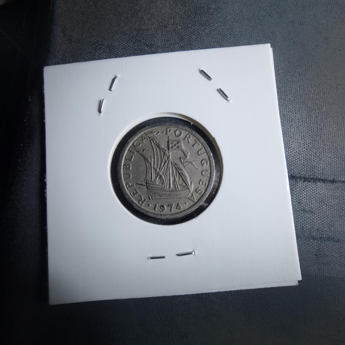 沼泽如烟--第946场 葡萄牙1974年2.5埃斯库多