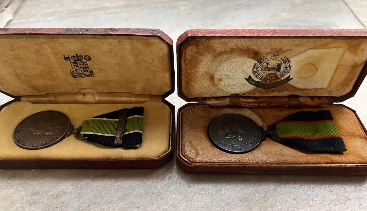 一位香港阿S 从皇家殖民地时期到回归后的长期服务奖章