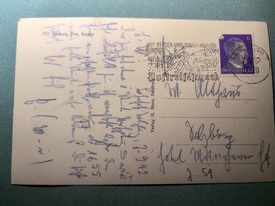 盛世勋华——号角文化勋章邮票专场拍卖第296期 - 德国（1939）1942年实寄明信片 贴小胡子邮票 萨尔茨堡主教座堂