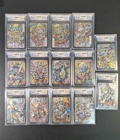 NO.19 好又多金牌大场，新店点关注不迷路！每周一站式配齐，方便凑单！（周6晚8点截拍，卖家送拍0抽成！） 【限编评级套】卡萃 风调雨顺 李尊奇 粗闪 限编评级一套14张