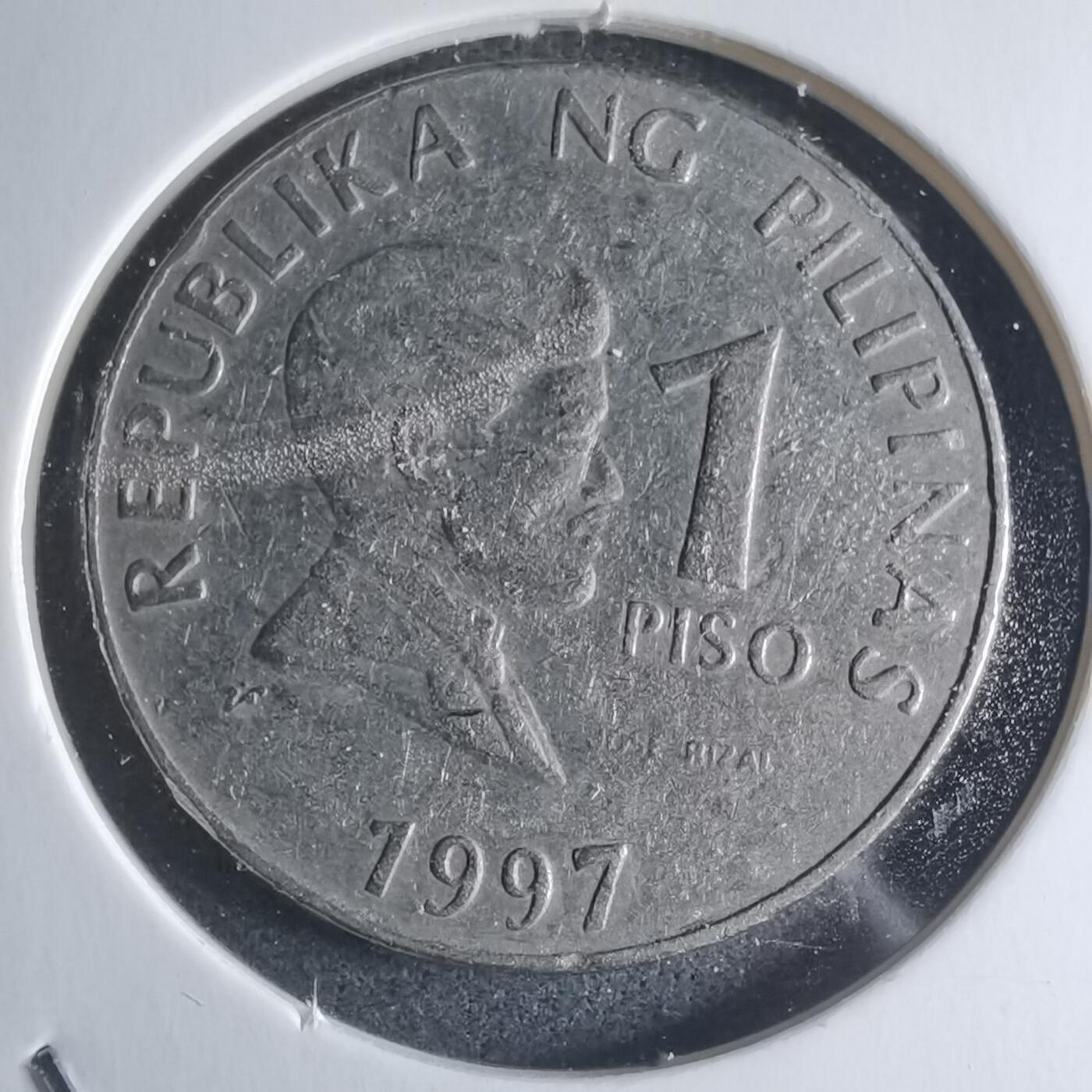 沼泽如烟--第946场 菲律宾1997年1比索