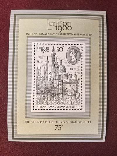 联合阁邮币社™ ——“多国邮票”👍🏻👏🏻👍🏻👏🏻 - 伦敦邮展1980