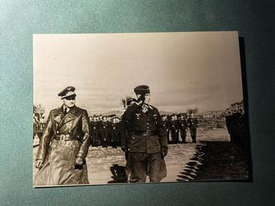 盛世勋华——号角文化勋章邮票专场拍卖第296期 - 德国（1939）骑士十字勋章获得者照片 空军将官 视察前线部队 佩戴骑士十字勋章/空军作战勋饰等