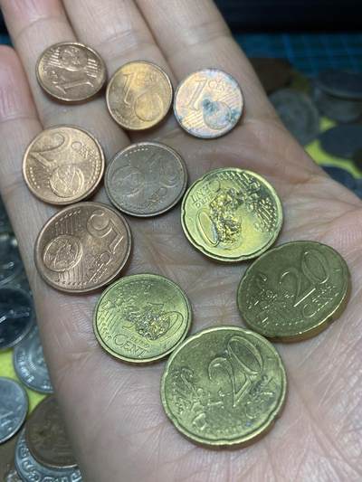 2025年第一百四十场(总第一百六十六场）外国好品散币场(免佣金) - 各国欧分10枚