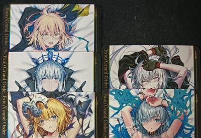 花开卡拍第53期（12月28号周日截拍，品控勿拍!!!拍品不寄存，运费5元，自制卡难免瑕疵，可能存在轻微撞角爆边等出厂瑕疵，品控介意勿拍！） - 补丁卡牌 光崎FGO抱枕 纱布闪5张