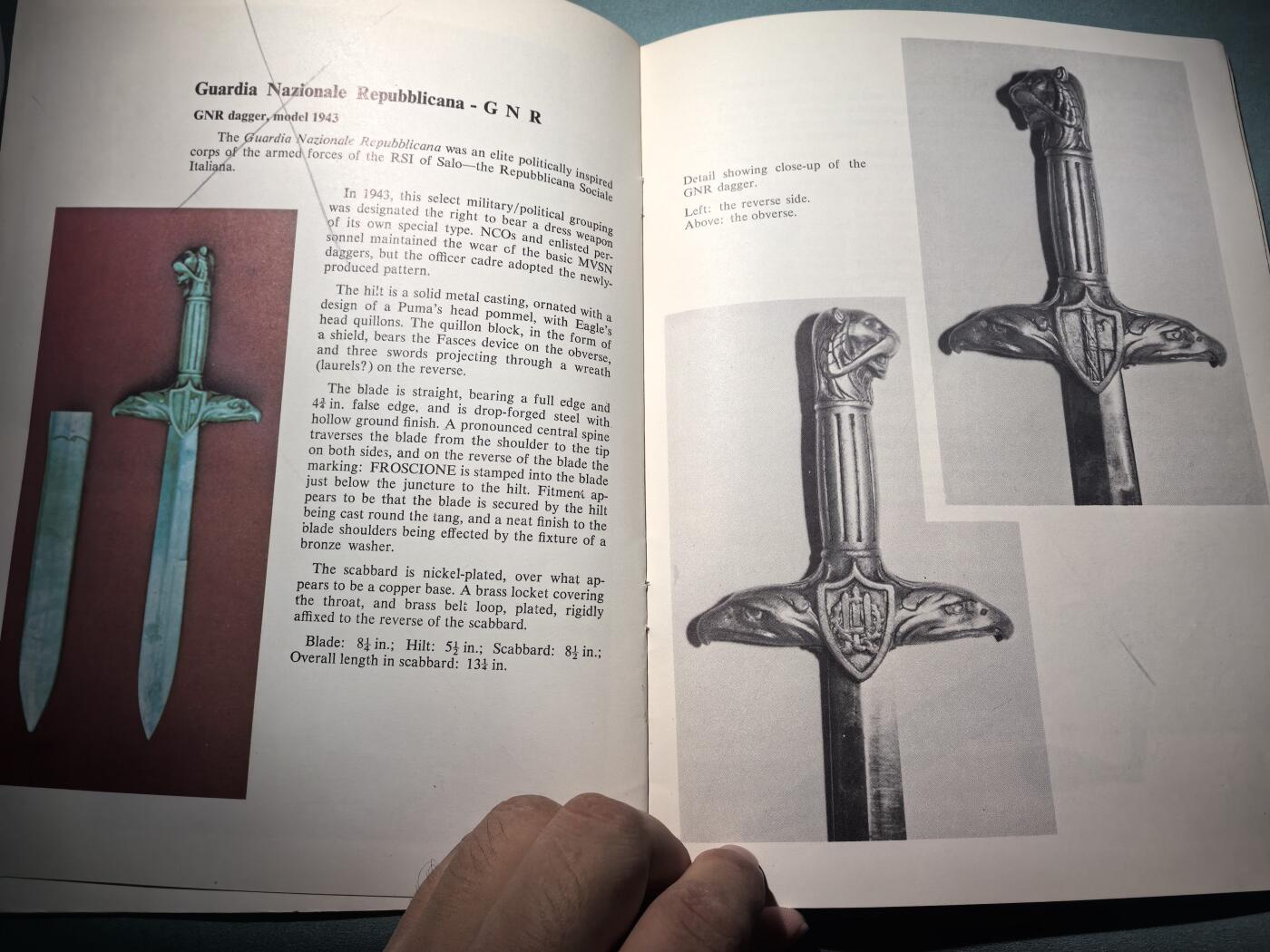 盛世勋华——号角文化勋章邮票专场拍卖第296期 意大利法西斯短剑