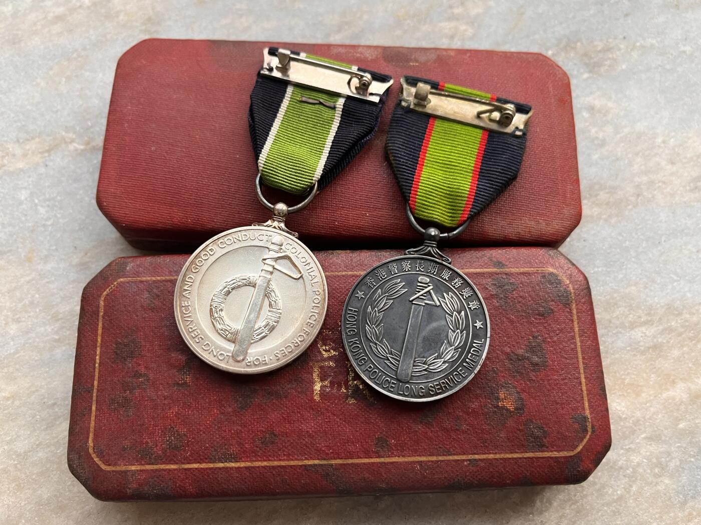 一位香港阿S 从皇家殖民地时期到回归后的长期服务奖章