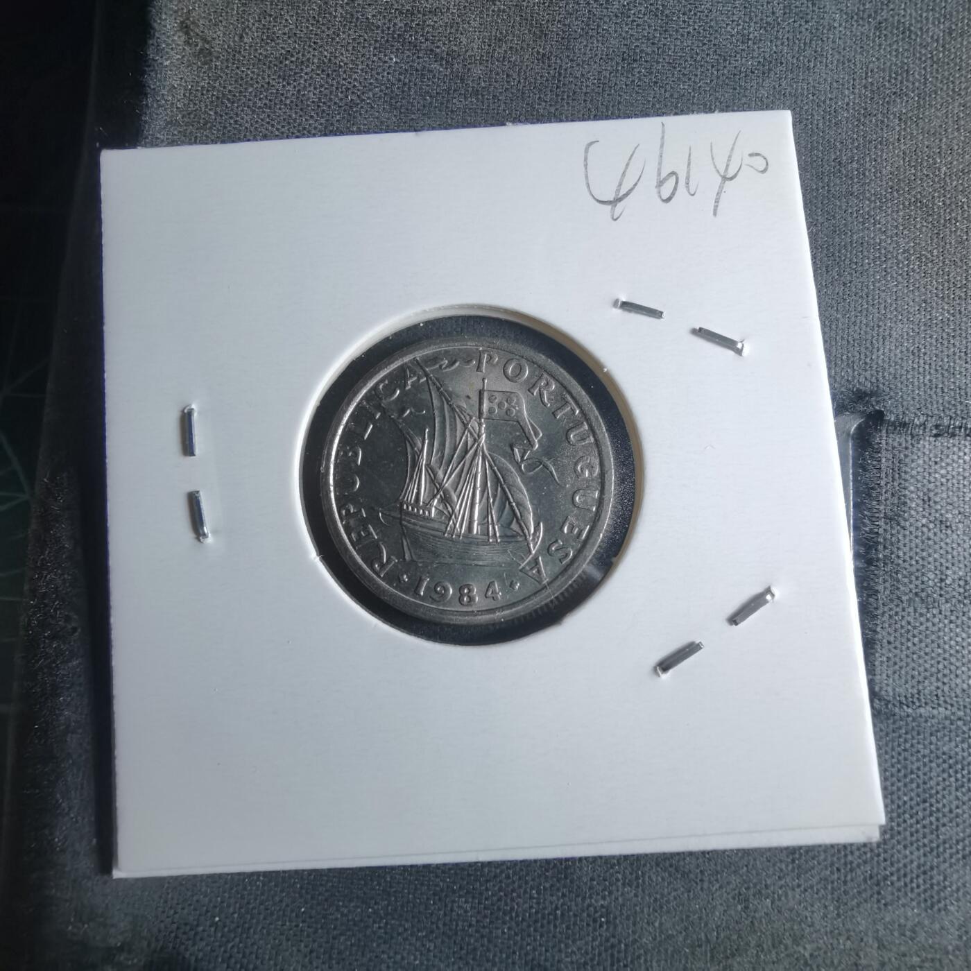 沼泽如烟--第946场 葡萄牙1984年2.5埃斯库多