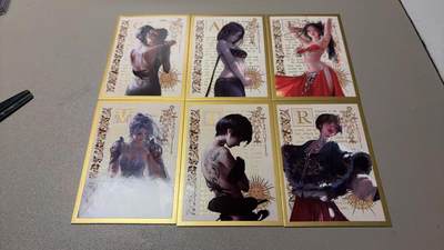 秋萤阁第39期 (12月30日周二晚上21点截拍，欢迎竞拍)  - 鬼刀 人物卡 6张