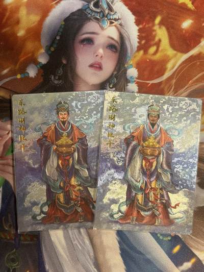 欢迎送拍、零成本上架，释放现金流，合理分配上拍卡品 - 【裸卡一对】张俊龙 东路财神 齐卡文化